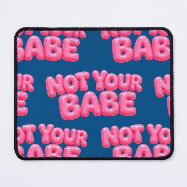 Item preview, Not Your Babe Glam Print designed and sold by tviyluv.