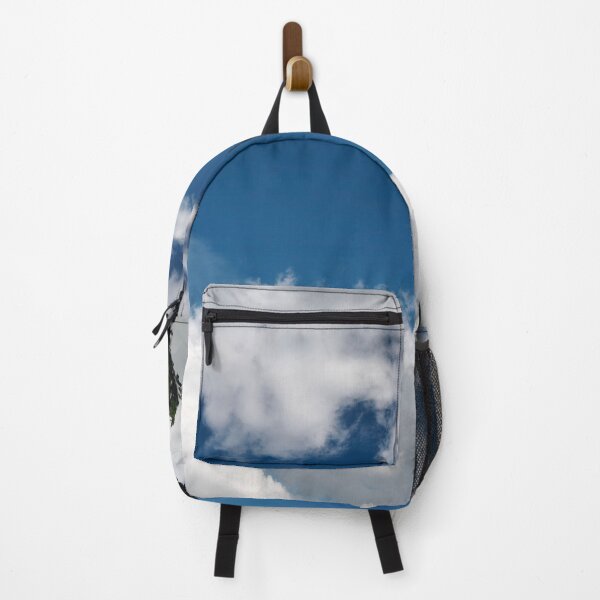 Item preview, Deep Blue Sky Framed by Cotton Clouds | Peaceful Cloudscape Photography designed and sold by harshartsz.