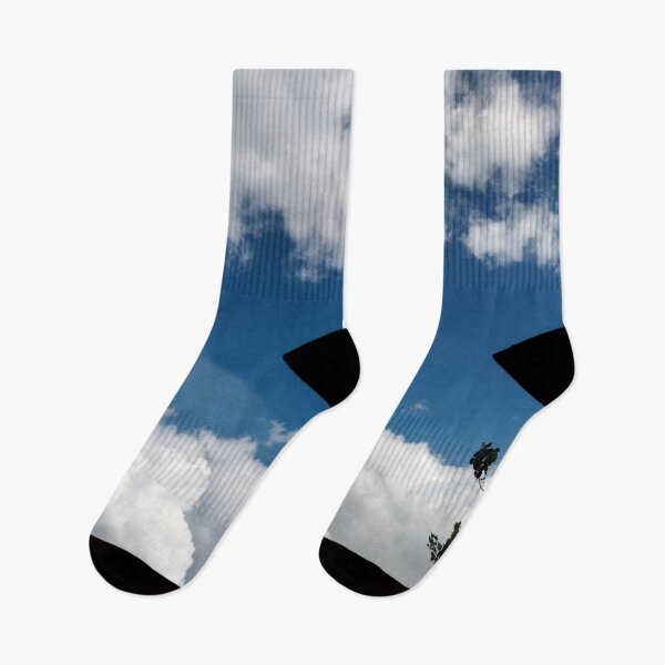 Item preview, Deep Blue Sky Framed by Cotton Clouds | Peaceful Cloudscape Photography designed and sold by harshartsz.