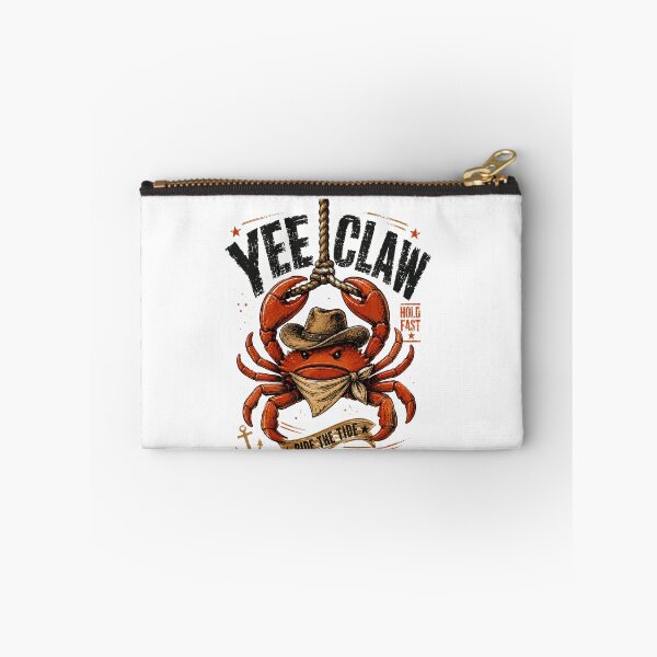 Item preview, Yee Claw Ride The Tide Hill Bill Fast Cowboy Crab Southern Ocean Fisherman Western designed and sold by JonesFlora2025.