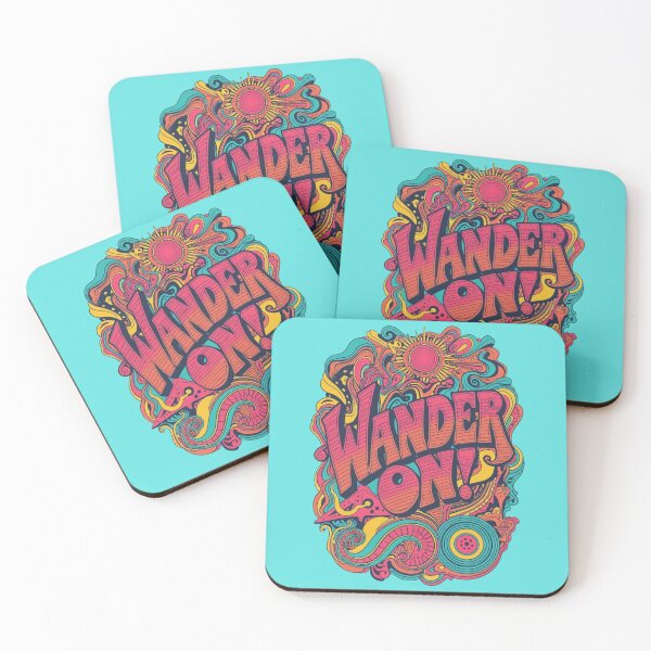 Item preview, Wander On Retro Psychedelic Groove  designed and sold by Skyrocketz.