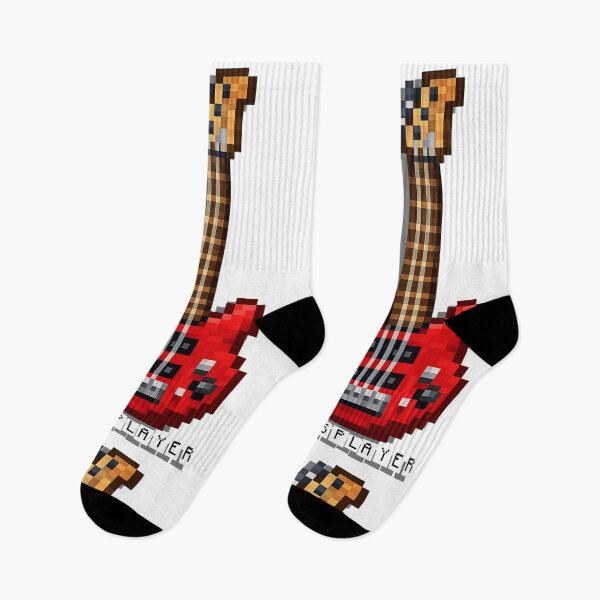 Item preview, pixel bass guitar bassist designed and sold by delyo.
