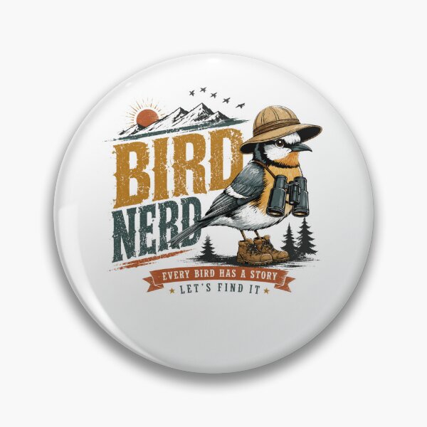 Item preview, Bird Nerd Every Bird Has A Story Let's Find It Birdwatching Birder Nature Lover designed and sold by JonesFlora2025.