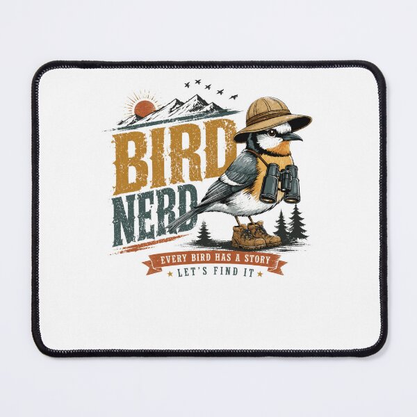 Item preview, Bird Nerd Every Bird Has A Story Let's Find It Birdwatching Birder Nature Lover designed and sold by JonesFlora2025.