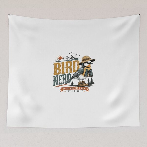Item preview, Bird Nerd Every Bird Has A Story Let's Find It Birdwatching Birder Nature Lover designed and sold by JonesFlora2025.