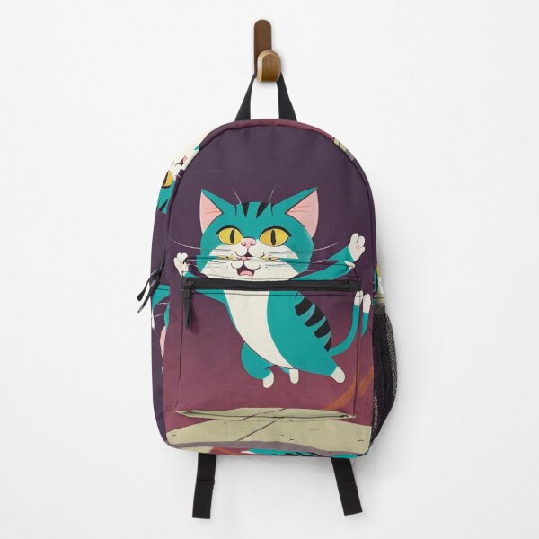 Item preview, Art - Stylized Feline Character, 1970s Children's Illustration designed and sold by World-Pets.