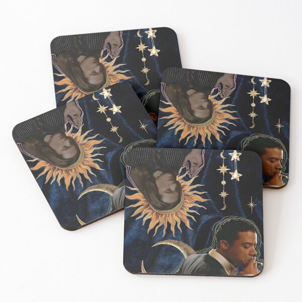 Item preview, Moonlit Tarot Inspired Collage – Dark Celestial Vintage Aesthetic designed and sold by SchuppeJustine.