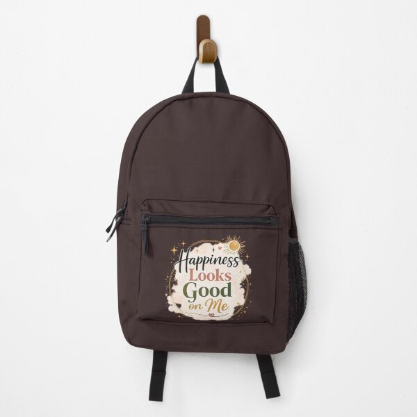 Item preview, Happiness Looks Good on Me | Positive Quote Typography designed and sold by Sneh024.