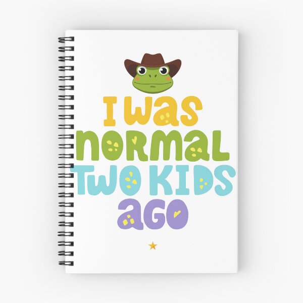 Item preview, I Was Normal 2 Kids Ago T-Shirt | Funny Mom Dad Shirt | Sarcastic Parent frog Gift designed and sold by Reverielook.