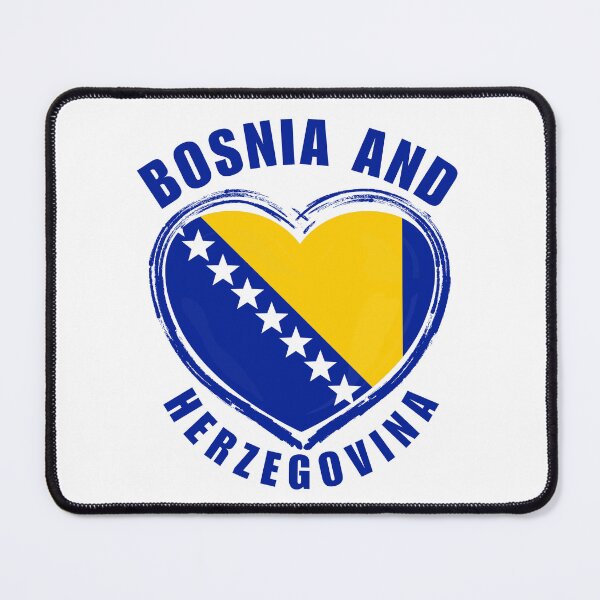 Item preview, Bosnia and Herzegovina flag designed and sold by Peerless-Prime.