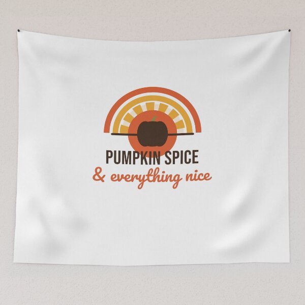 Item preview, Pumpkin Spice and Everything Nice - Retro Fall Shirt designed and sold by RankShift.