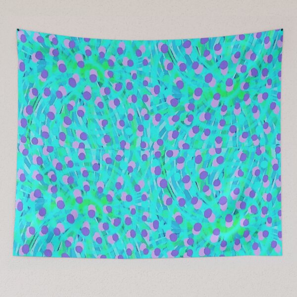 Item preview, Digital Dotty pattern turquoise  designed and sold by Fayes4Art.