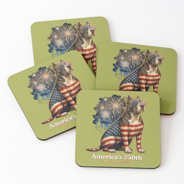 Item preview, Pitbull America's 250th Anniversary 1776 2026 designed and sold by melodycook.