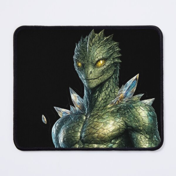 Item preview, Realistic Reptilian Alien Portrait designed and sold by Ruamid.