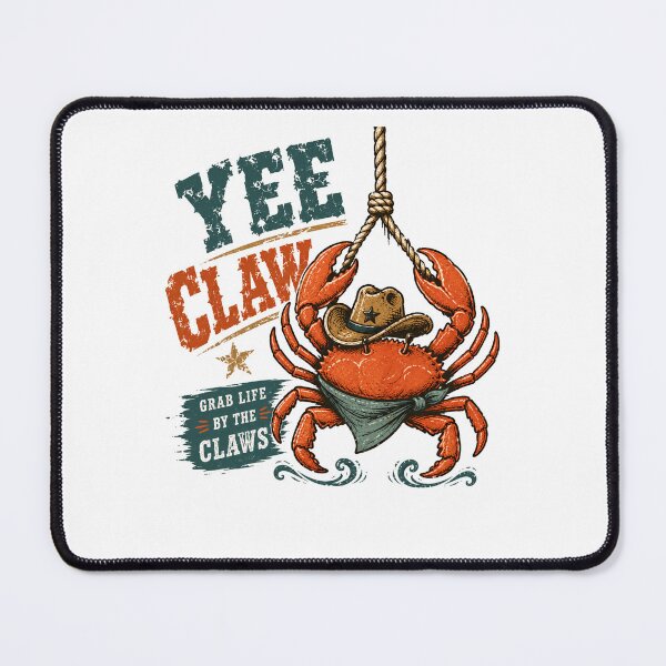 Item preview, Yee Claw Grab Life By The Claws Western Crab Funny Seafood Lover designed and sold by JonesFlora2025.