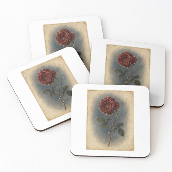 Item preview, Gothic Rose & Thorn | Dark Academia Botanical Wall Art | Romantic Gothic Gift designed and sold by Brackenlume Studio.