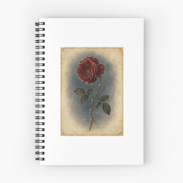 Item preview, Gothic Rose & Thorn | Dark Academia Botanical Wall Art | Romantic Gothic Gift designed and sold by Brackenlume Studio.