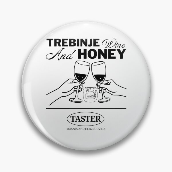 Item preview, Bosnia and Herzegovina flag : Trebinje wine and honey taster designed and sold by Peerless-Prime.