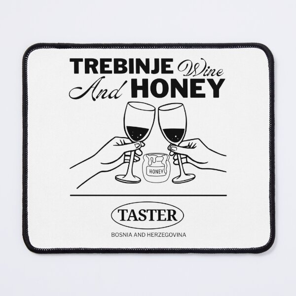 Item preview, Bosnia and Herzegovina flag : Trebinje wine and honey taster designed and sold by Peerless-Prime.