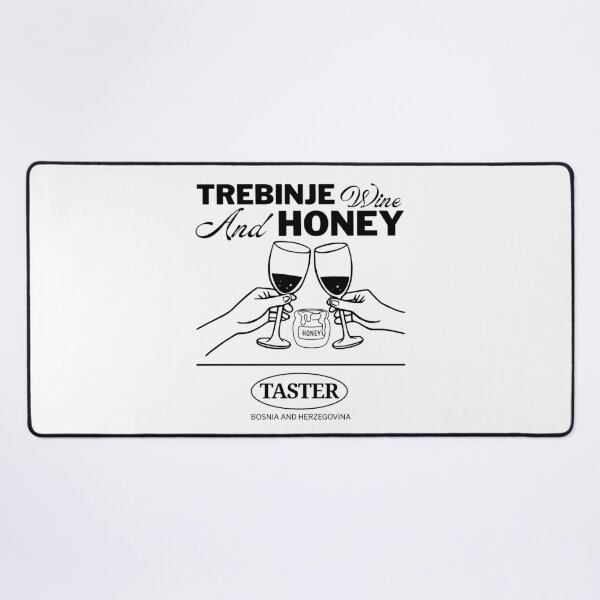 Item preview, Bosnia and Herzegovina flag : Trebinje wine and honey taster designed and sold by Peerless-Prime.