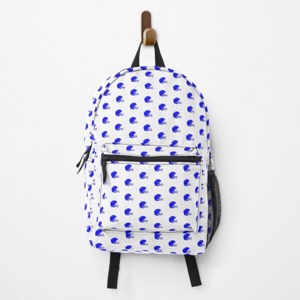Item preview, Vintage Blue Football Helmet Silhouette designed and sold by pattern-archive.