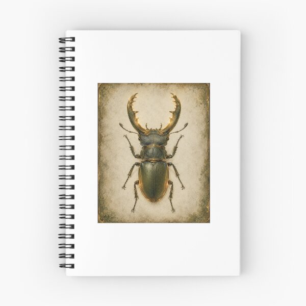 Item preview, Stag Beetle Specimen | Gothic Vintage Entomology Wall Art | Dark Academia Gift designed and sold by Brackenlume Studio.
