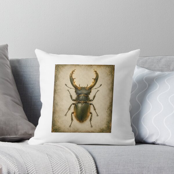 Item preview, Stag Beetle Specimen | Gothic Vintage Entomology Wall Art | Dark Academia Gift designed and sold by Brackenlume Studio.