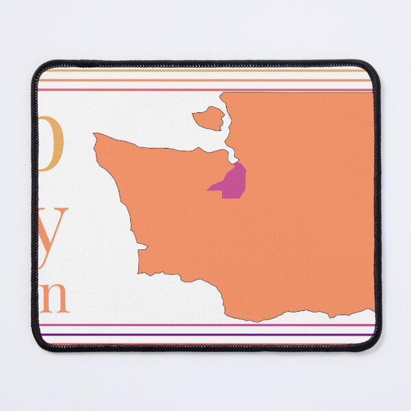 Item preview, Kitsap County Washington Highlighted on State Map designed and sold by TheIconSmith.