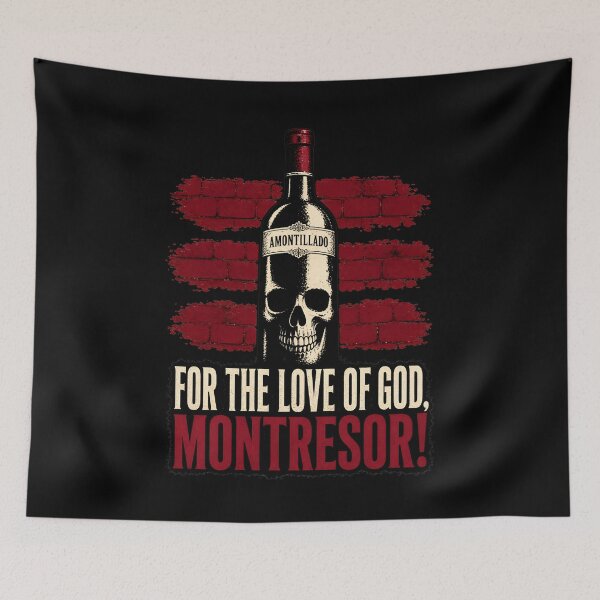 Item preview, The Cask of Amontillado: Montresor's Brick-Wall Toast designed and sold by Fenay Designs.