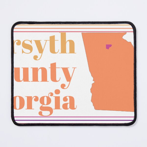 Item preview, Forsyth County Georgia Highlighted on State Map designed and sold by TheIconSmith.