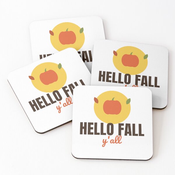 Item preview, Hello Fall Y'all Pumpkin - Cute Autumn Shirt designed and sold by RankShift.