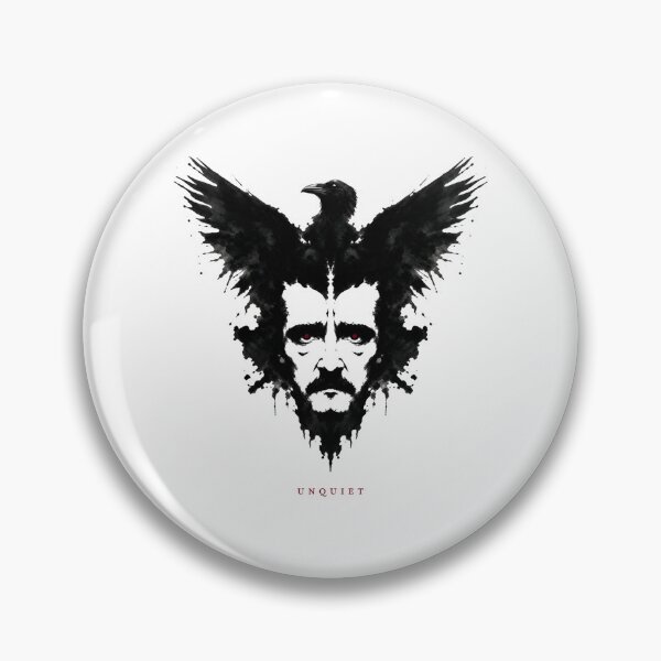 Item preview, Edgar Allan Poe: Unquiet Raven Inkblot designed and sold by Fenay Designs.