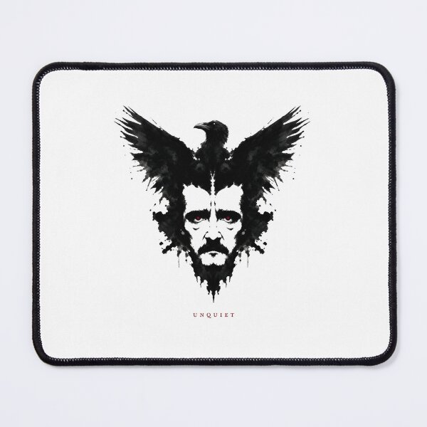 Item preview, Edgar Allan Poe: Unquiet Raven Inkblot designed and sold by Fenay Designs.