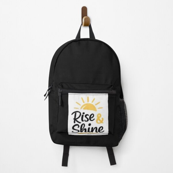 Item preview, Rise and Shine Minimal Morning Quote designed and sold by ser-Ile.