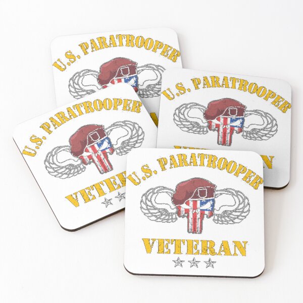 Item preview, Us Paratrooper Army Veteran Airborne Division Vete designed and sold by SabyDigitalArt.