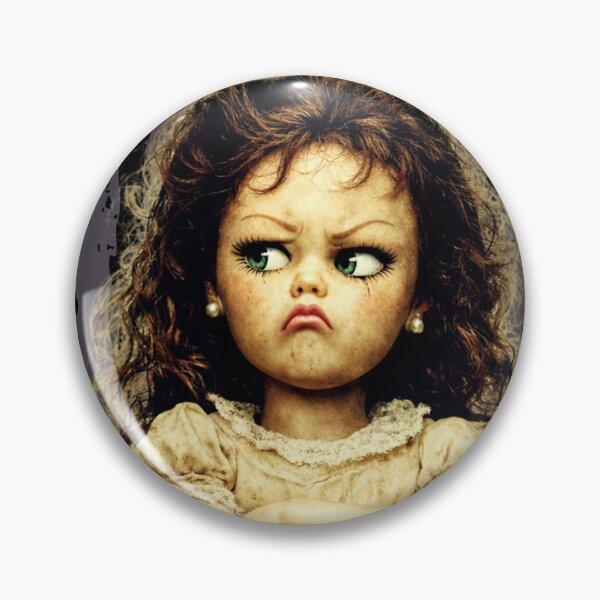 Item preview, Not Today Creepy Doll Vintage Halloween designed and sold by fernandmoonbeam.