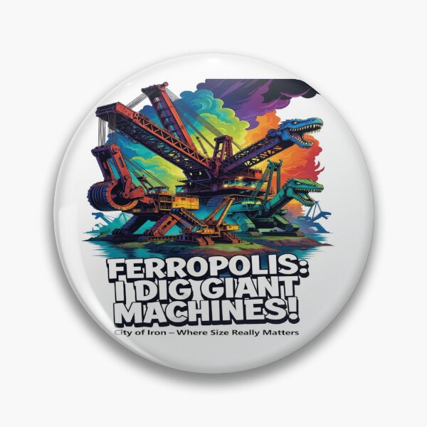 Artikelvorschau, Ferropolis City of Iron T-Shirt – I Dig Giant Machines! | Funny Ferropolis Germany Excavator Graphic Tee | Industrial Festival Shirt entworfen und verkauft von Sushikidsntoddlers.