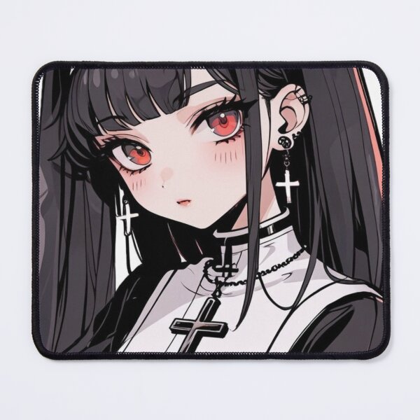 Item preview, Cute Gothic Waifu Nun | Dark Anime Aesthetic designed and sold by AnimDream .