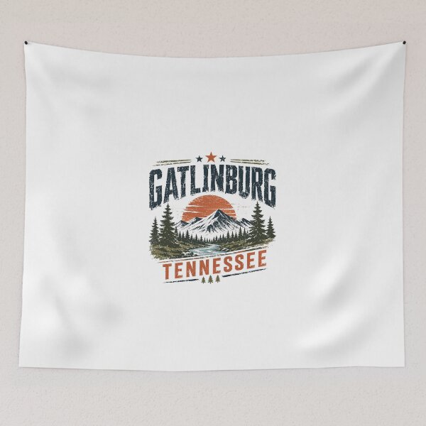 Item preview, Gatlinburg Tennessee Smoky Mountains Travel Vacation Hiker designed and sold by JonesFlora2025.