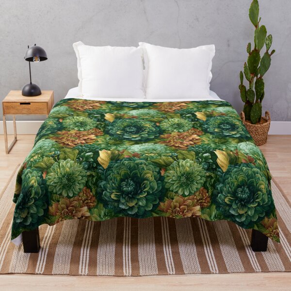 Item preview, Bold Dahlias  - Birth Flower Pattern  - Retirement Gifts For Grandma designed and sold by RoyalStarsPatts.