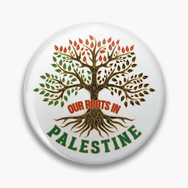 Item preview, Our Roots In Palestine, Palestinian Freedom Solidarity Design -Black designed and sold by Hurriyyatee.