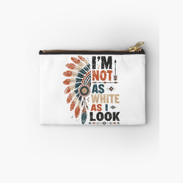 Item preview, I'm Not As White As I Look Native American Indigenous Heritage Pride designed and sold by JonesFlora2025.