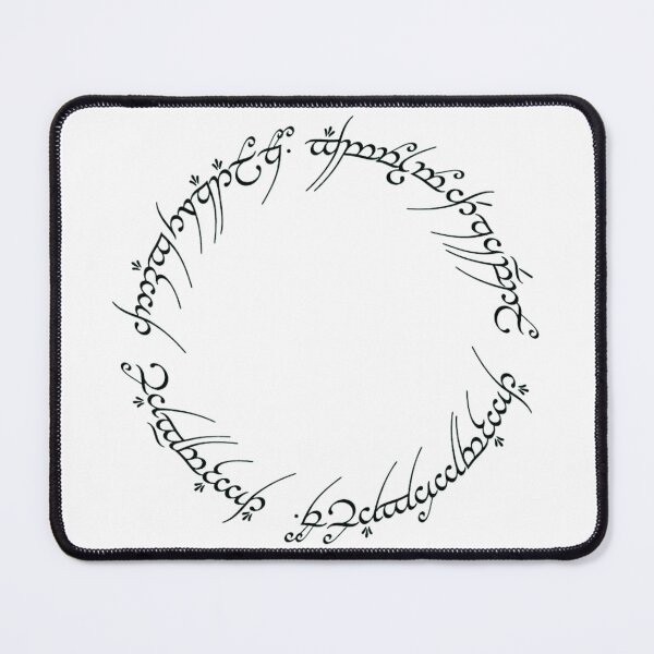 Item preview, One Ring Circular Inscription Lord of the Rings designed and sold by AnimaliaStar.