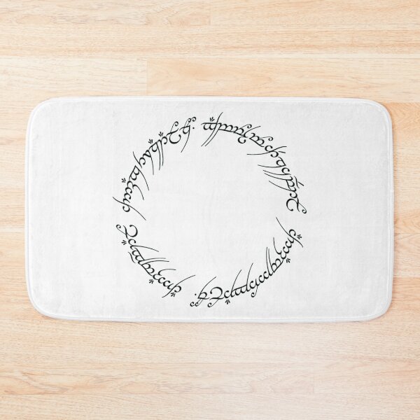 Item preview, One Ring Circular Inscription Lord of the Rings designed and sold by AnimaliaStar.