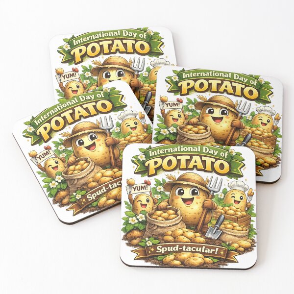 Item preview, International Day of Potato | Spud-tacular! | Funny Potato Lover T-Shirt Design designed and sold by GooniSL.