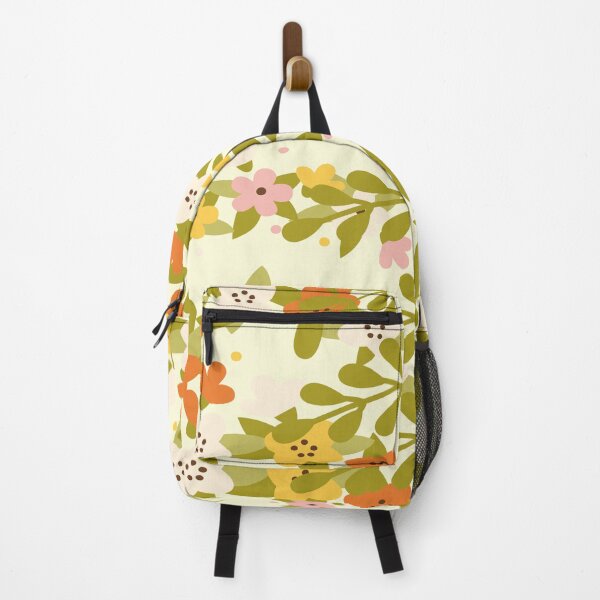 Item preview, Warm Floral Pattern designed and sold by Marilia Rosado Studio.