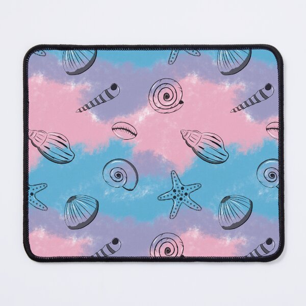 Item preview, Simple Illustrated Seashells on Cool Colorful Background designed and sold by ChantellaGF.
