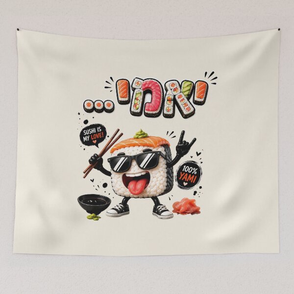 Item preview, Cute Kawaii Sushi Lover Design designed and sold by OMdesign10.