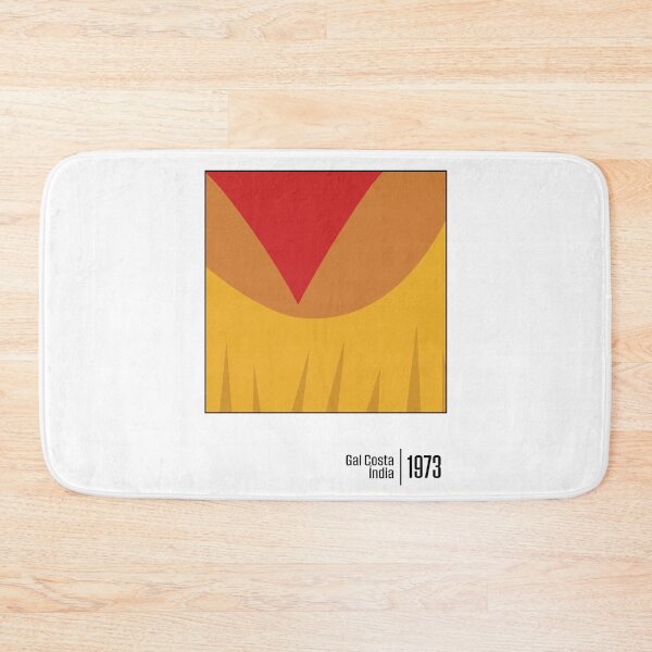Item preview, India - Gal Costa  - Minimalist Graphic Artwork Design  designed and sold by Saudade--.