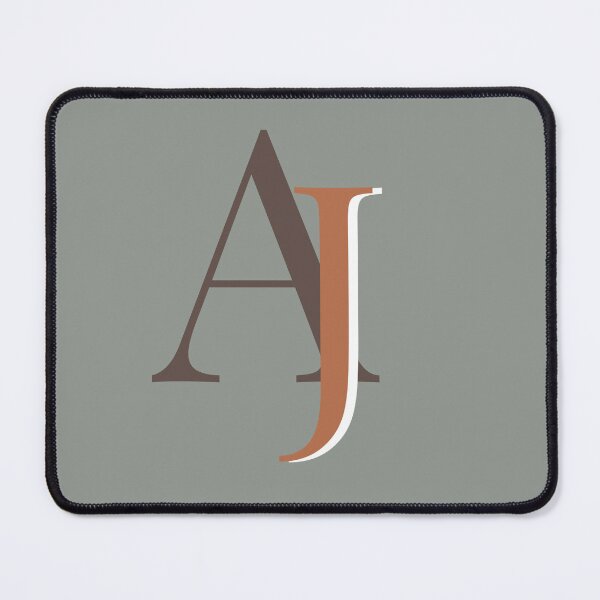 Item preview, AJ Monogram Elegance - Modern Classic designed and sold by BriSher.